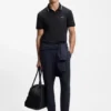 Slim-Fit-Polohemd „Paddy“ aus Interlock-Baumwolle