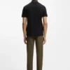 Slim-Fit-Polohemd „Paddy“ aus Interlock-Baumwolle