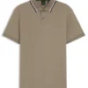 Slim-Fit-Polohemd „Paddy“ aus Interlock-Baumwolle