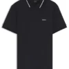 Slim-Fit-Polohemd „Paddy“ aus Interlock-Baumwolle
