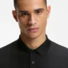Slim-Fit-Poloshirt aus Active-Stripe-Jersey mit Vier-Wege-Stretch