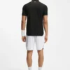 Slim-Fit-Poloshirt aus Active-Stripe-Jersey mit Vier-Wege-Stretch