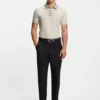Slim-Fit-Poloshirt aus Baumwollpiqué mit zentriertem Logo