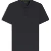 Slim-Fit-Poloshirt aus Baumwollpiqué mit zentriertem Logo