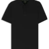 Slim-Fit-Poloshirt aus Baumwollpiqué mit zentriertem Logo