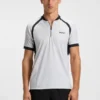 Slim-Fit-Poloshirt aus Mesh-Jersey mit Reißverschluss am Kragen