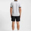 Slim-Fit-Poloshirt aus Mesh-Jersey mit Reißverschluss am Kragen