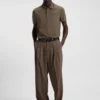 Slim-Fit-Poloshirt aus Stretch-Baumwolle mit aufgedrucktem Logo