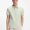 Slim-Fit-Poloshirt aus Stretch-Baumwolle mit Logo-Patch Slim-Fit-Poloshirt aus Stretch-Baumwolle mit Logo-Patch