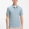 Slim-Fit-Poloshirt aus Stretch-Baumwolle mit Logo-Patch