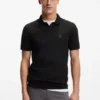 Slim-Fit-Poloshirt aus Stretch-Baumwolle mit Logo-Patch