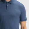Slim-Fit-Poloshirt aus Stretch-Baumwolle mit Logo-Patch