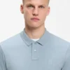 Slim-Fit-Poloshirt aus Stretch-Baumwolle mit Logo-Patch