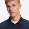 Slim-Fit-Poloshirt aus Stretch-Baumwolle mit Logo-Patch