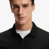 Slim-Fit-Poloshirt aus Stretch-Baumwolle mit Logo-Patch