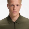 Slim-Fit-Poloshirt aus Stretch-Baumwolle mit Logo-Patch