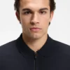 Slim-Fit-Poloshirt aus Stretch-Baumwolle mit Logo-Patch