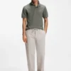 Slim-Fit-Poloshirt aus Stretch-Baumwolle mit Logo-Patch