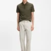 Slim-Fit-Poloshirt aus Stretch-Baumwolle mit Logo-Patch