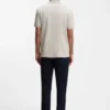 Slim-Fit-Poloshirt aus Stretch-Baumwolle mit Logo-Patch