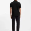 Slim-Fit-Poloshirt aus Stretch-Baumwolle mit Logo-Patch
