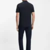 Slim-Fit-Poloshirt aus Stretch-Baumwolle mit Logo-Patch