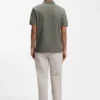 Slim-Fit-Poloshirt aus Stretch-Baumwolle mit Logo-Patch
