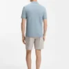 Slim-Fit-Poloshirt aus Stretch-Baumwolle mit Logo-Patch