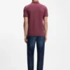 Slim-Fit-Poloshirt aus Stretch-Baumwolle mit Logo-Patch