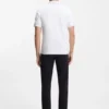 Slim-Fit-Poloshirt aus Stretch-Baumwolle mit Logo-Patch