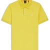 Slim-Fit-Poloshirt aus Stretch-Baumwolle mit Logo-Patch