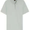 Slim-Fit-Poloshirt aus Stretch-Baumwolle mit Logo-Patch