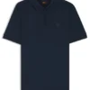 Slim-Fit-Poloshirt aus Stretch-Baumwolle mit Logo-Patch