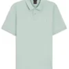 Slim-Fit-Poloshirt aus Stretch-Baumwolle mit Logo-Patch