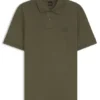 Slim-Fit-Poloshirt aus Stretch-Baumwolle mit Logo-Patch