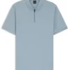 Slim-Fit-Poloshirt aus Stretch-Baumwolle mit Logo-Patch