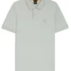 Slim-Fit-Poloshirt aus Stretch-Baumwolle mit Logo-Patch