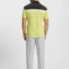 Slim-Fit-Poloshirt aus Stretch-Baumwolle mit Quick-Dry-Funktion