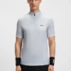 Slim-Fit-Poloshirt aus Stretch-Ripstop mit schnelltrocknender Funktion