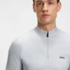 Slim-Fit-Poloshirt aus Stretch-Ripstop mit schnelltrocknender Funktion