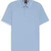Slim-Fit-Poloshirt mit Logo-Patch aus Stretch-Baumwolle