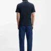 Slim-Fit-Poloshirt mit Logo-Patch aus Stretch-Baumwolle