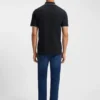 Slim-Fit-Poloshirt mit Logo-Patch aus Stretch-Baumwolle