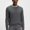 Slim-Fit-Pullover aus Merinowolle