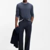 Slim-Fit-Pullover aus Merinowolle Slim-Fit-Pullover aus Merinowolle