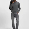 Slim-Fit-Pullover aus Merinowolle