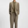 Slim-Fit-Pullover aus Merinowolle