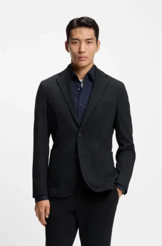 Slim-Fit-Sakko aus Performance-Stretch-Material