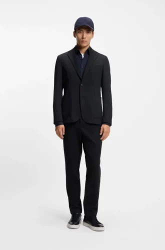 Slim-Fit-Sakko aus Performance-Stretch-Material