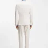 Slim-Fit-Sakko aus Wolle, Seide und Leinen